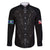 Queensland Maori Rugby Nga Hau e Wha Family Matching Mermaid Dress and Hawaiian Shirt Black Motif