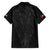 Queensland Maori Rugby Nga Hau e Wha Family Matching Tank Maxi Dress and Hawaiian Shirt Black Motif