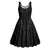 Queensland Maori Rugby Nga Hau e Wha Midi Dress Black Motif - Polynesian Pride