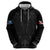 Queensland Maori Rugby Nga Hau e Wha Zip Hoodie Black Motif