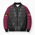 Queensland Maori Rugby Nga Hau e Wha Bomber Puffer Jacket Maroon Motif - Polynesian Pride