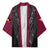 Queensland Maori Rugby Nga Hau e Wha Kimono Maroon Motif - Polynesian Pride
