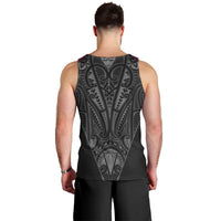 Queensland Maori Rugby Nga Hau e Wha Men Tank Top Maroon Motif