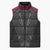 Queensland Maori Rugby Nga Hau e Wha Sleeveless Puffer Jacket Maroon Motif - Polynesian Pride
