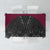 Queensland Maori Rugby Nga Hau e Wha Tablecloth Maroon Motif