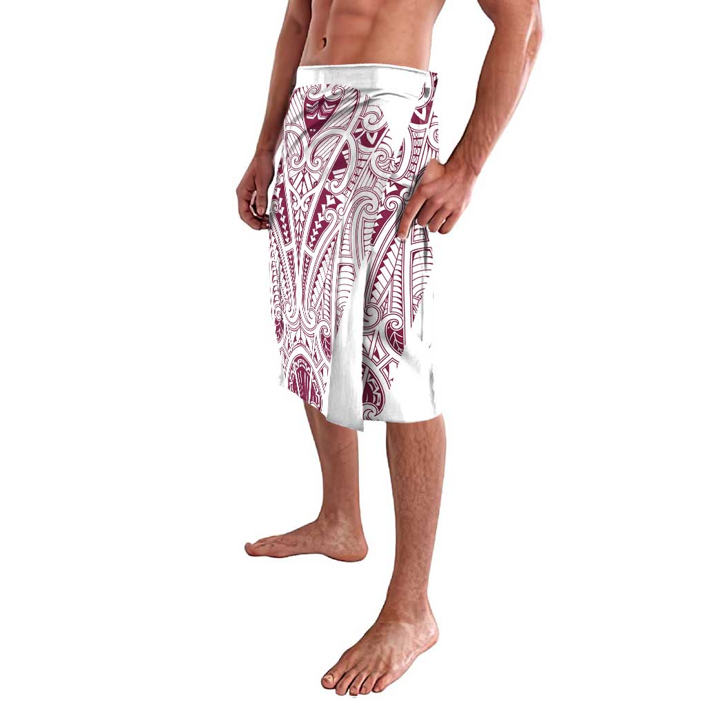 Queensland Maori Rugby Nga Hau e Wha Lavalava White Motif