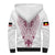 Queensland Maori Rugby Nga Hau e Wha Sherpa Hoodie White Motif