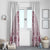 Queensland Maori Rugby Nga Hau e Wha Window Curtain White Motif