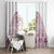 Queensland Maori Rugby Nga Hau e Wha Window Curtain White Motif