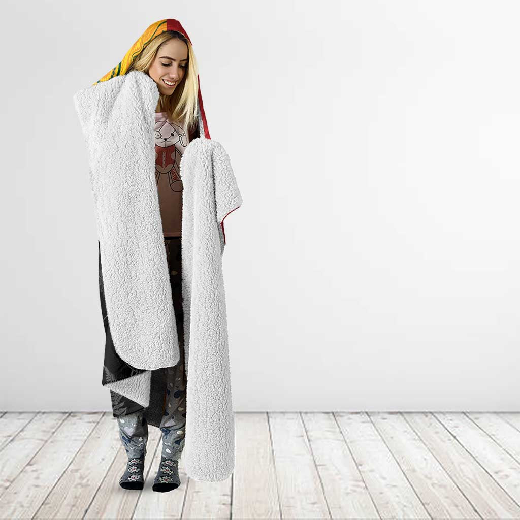 Custom British Lions-AUNZ Hooded Blanket Australia-New Zealand Indigenous Motif