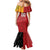 Custom British Lions-AUNZ Mermaid Dress Australia-New Zealand Indigenous Motif