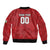 Custom British Lions-AUNZ Sleeve Zip Bomber Jacket Australia-New Zealand Indigenous Motif