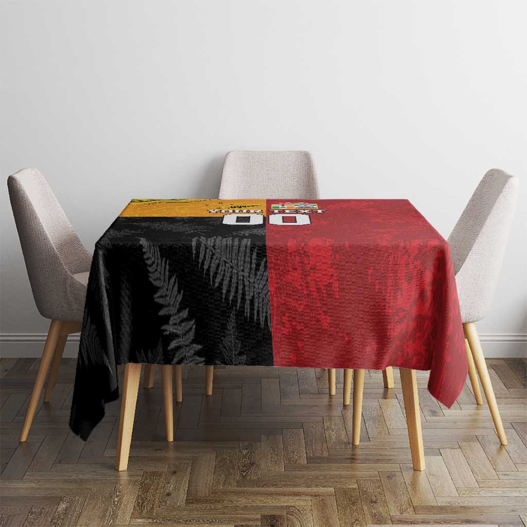 Custom British Lions-AUNZ Tablecloth Australia-New Zealand Indigenous Motif