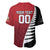 Custom British Lions New Zealand Baseball Jersey Half Black Fern