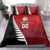 Custom British Lions New Zealand Bedding Set Half Black Fern