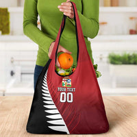 Custom British Lions New Zealand Grocery Bag Half Black Fern