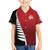 Custom British Lions New Zealand Kid Hawaiian Shirt Half Black Fern