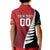 Custom British Lions New Zealand Kid Polo Shirt Half Black Fern