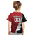 Custom British Lions New Zealand Kid T Shirt Half Black Fern