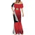 Custom British Lions New Zealand Mermaid Dress Half Black Fern