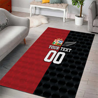 Custom British Lions New Zealand Area Rug Sporty Style