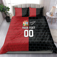 Custom British Lions New Zealand Bedding Set Sporty Style