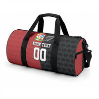 Custom British Lions New Zealand Duffle Bag Sporty Style LT9 - Polynesian Pride