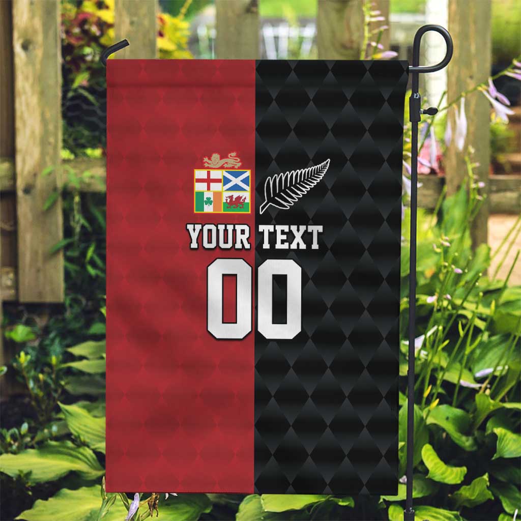 Custom British Lions New Zealand Garden Flag Sporty Style