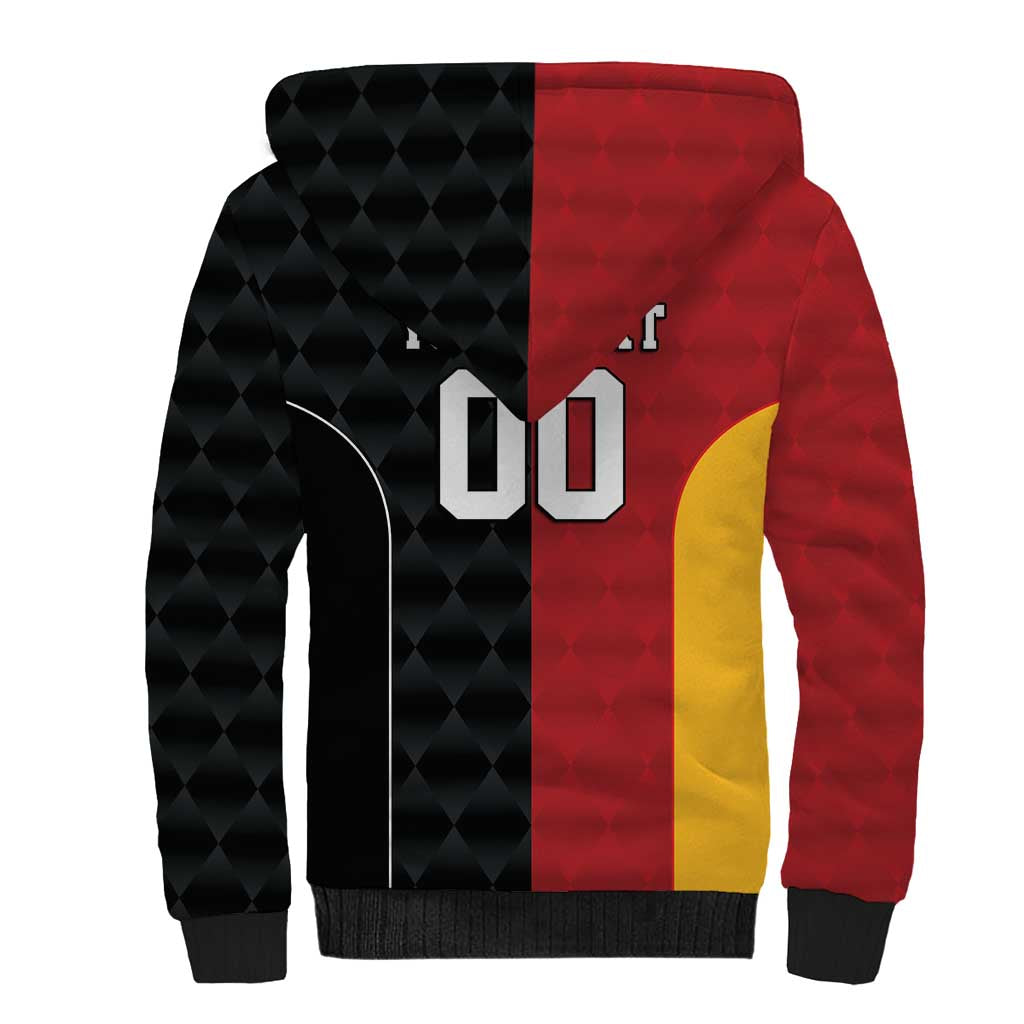 Custom British Lions New Zealand Sherpa Hoodie Sporty Style