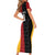 Custom British Lions New Zealand Short Sleeve Bodycon Dress Sporty Style