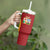 Custom British Lions New Zealand Tumbler With Handle Sporty Style