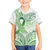 Its Okay Green Ribbon Personalised Family Matching Tank Maxi Dress and Hawaiian Shirt Polynesian Depression Awareness