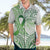 Its Okay Green Ribbon Personalised Hawaiian Shirt Polynesian Depression Awareness