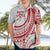 Know Your Status Red Ribbon Personalised Hawaiian Shirt Polynesian AIDS Awareness