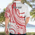 Know Your Status Red Ribbon Personalised Hawaiian Shirt Polynesian AIDS Awareness