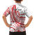 Know Your Status Red Ribbon Personalised Hawaiian Shirt Polynesian AIDS Awareness