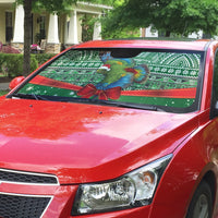 New Zealand Kea Bird Christmas Auto Sun Shade Maori Inspired Knitted Patterns LT9 - Polynesian Pride