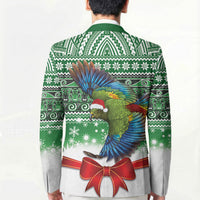 New Zealand Kea Bird Christmas Blazer Maori Inspired Knitted Patterns LT9 - Polynesian Pride