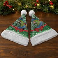 New Zealand Kea Bird Christmas Santa Hat Maori Inspired Knitted Patterns LT9 - Polynesian Pride