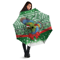 New Zealand Kea Bird Christmas Umbrella Maori Inspired Knitted Patterns LT9 - Polynesian Pride