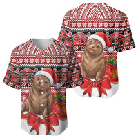 New Zealand Kekeno Seal Christmas Baseball Jersey Maori Inspired Knitted Patterns LT9 - Polynesian Pride