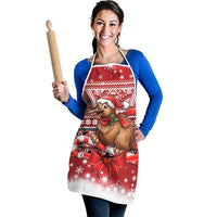 New Zealand Kiwi Bird Christmas Apron Maori Inspired Knitted Patterns LT9 - Polynesian Pride