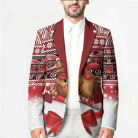 New Zealand Kiwi Bird Christmas Blazer Maori Inspired Knitted Patterns LT9 - Polynesian Pride
