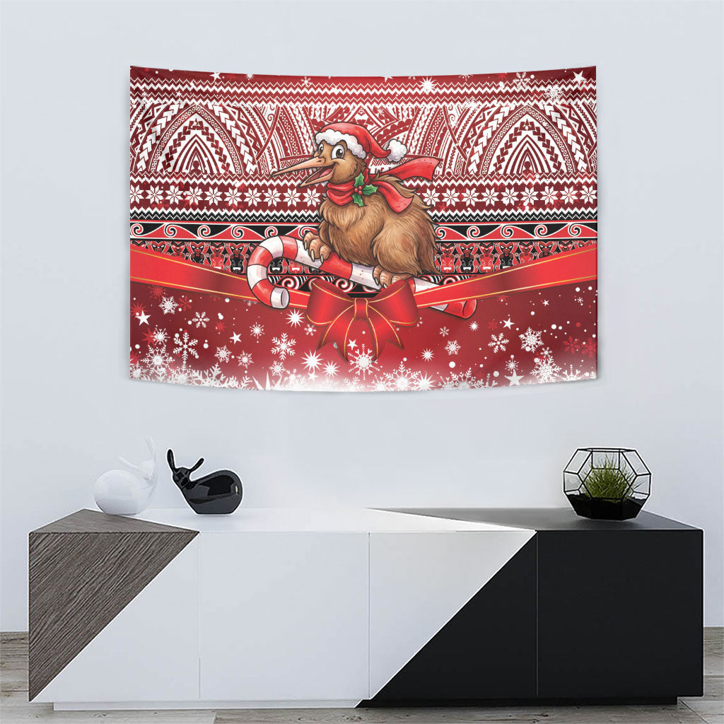 New Zealand Kiwi Bird Christmas Tapestry Maori Inspired Knitted Patterns LT9 - Polynesian Pride