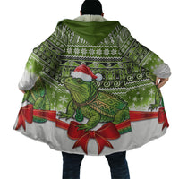 New Zealand Tuatara Christmas Cloak Maori Inspired Knitted Patterns LT9 - Polynesian Pride