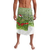New Zealand Tuatara Christmas Lavalava Maori Inspired Knitted Patterns LT9 Green - Polynesian Pride