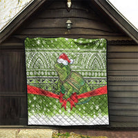 New Zealand Tuatara Christmas Quilt Maori Inspired Knitted Patterns LT9 - Polynesian Pride