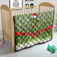 New Zealand Tuatara Christmas Quilt Maori Inspired Knitted Patterns LT9 - Polynesian Pride