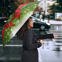 New Zealand Tuatara Christmas Umbrella Maori Inspired Knitted Patterns LT9 - Polynesian Pride