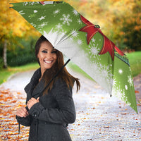 New Zealand Tuatara Christmas Umbrella Maori Inspired Knitted Patterns LT9 - Polynesian Pride